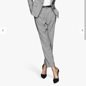 Reiss Romy Textured Tailored Trouser